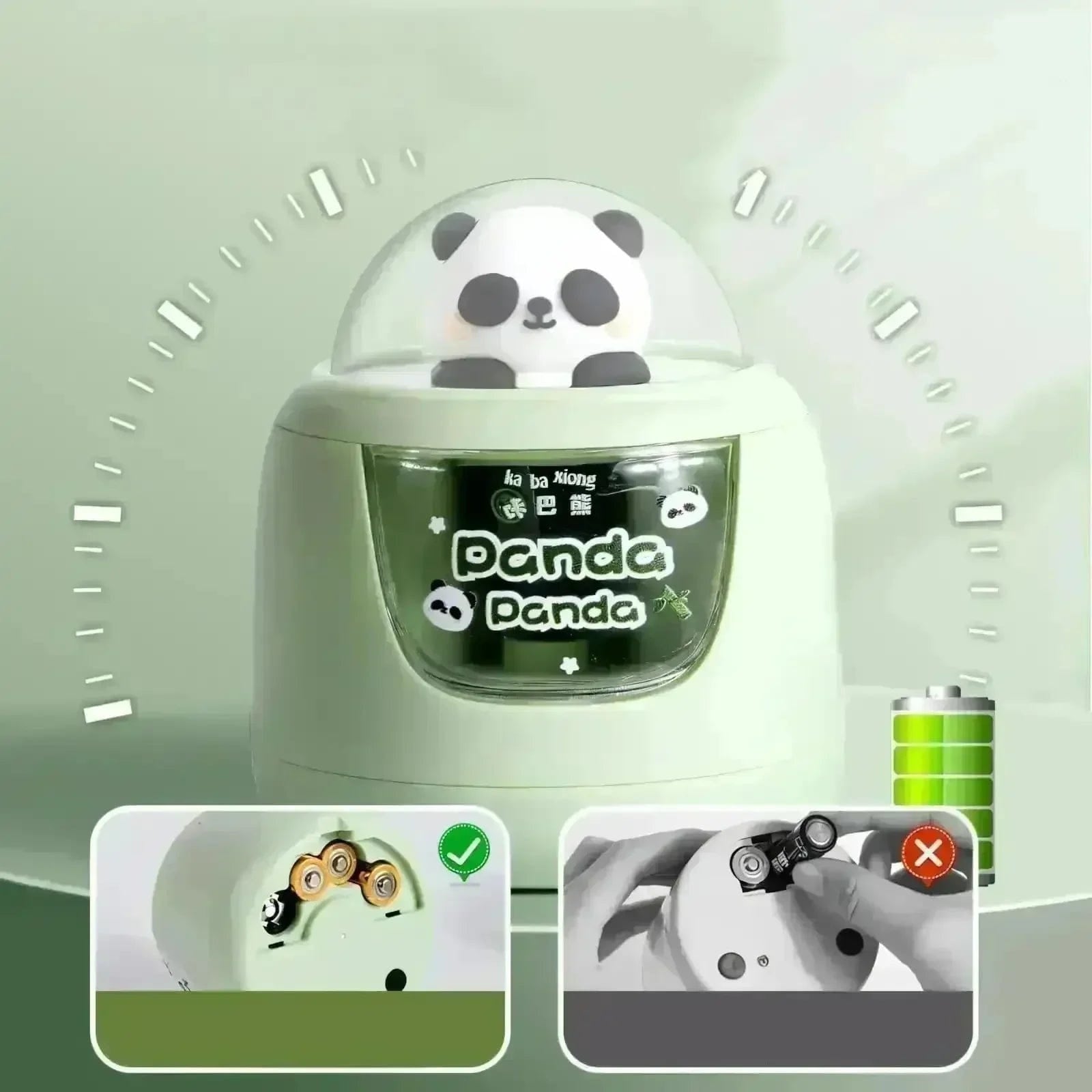 Panda Electric Pencil Sharpener