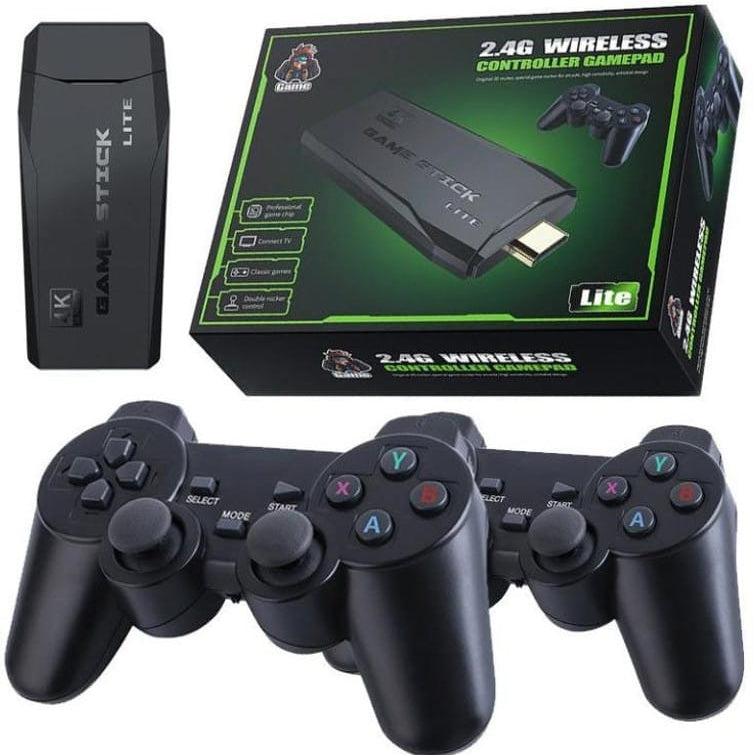 USB wireless game stick controller for PC and consoles
