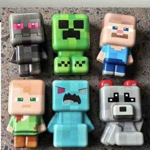 Adorable Minecraft squishy toy for fun