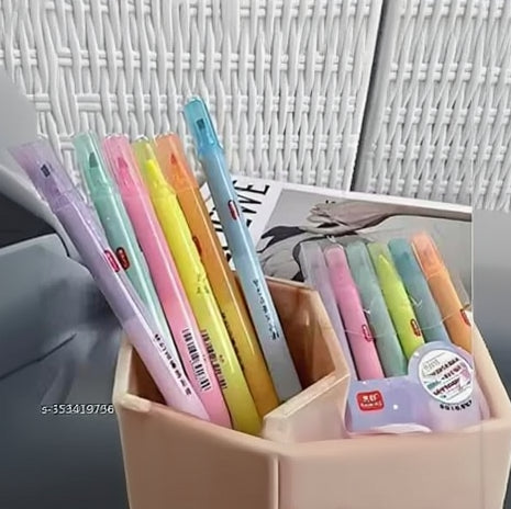 Double End Erasable Highlighters with eraser