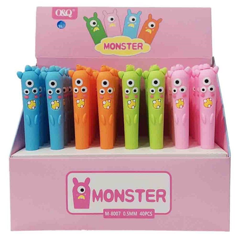 Monster 8007 kids pen with fun monster design