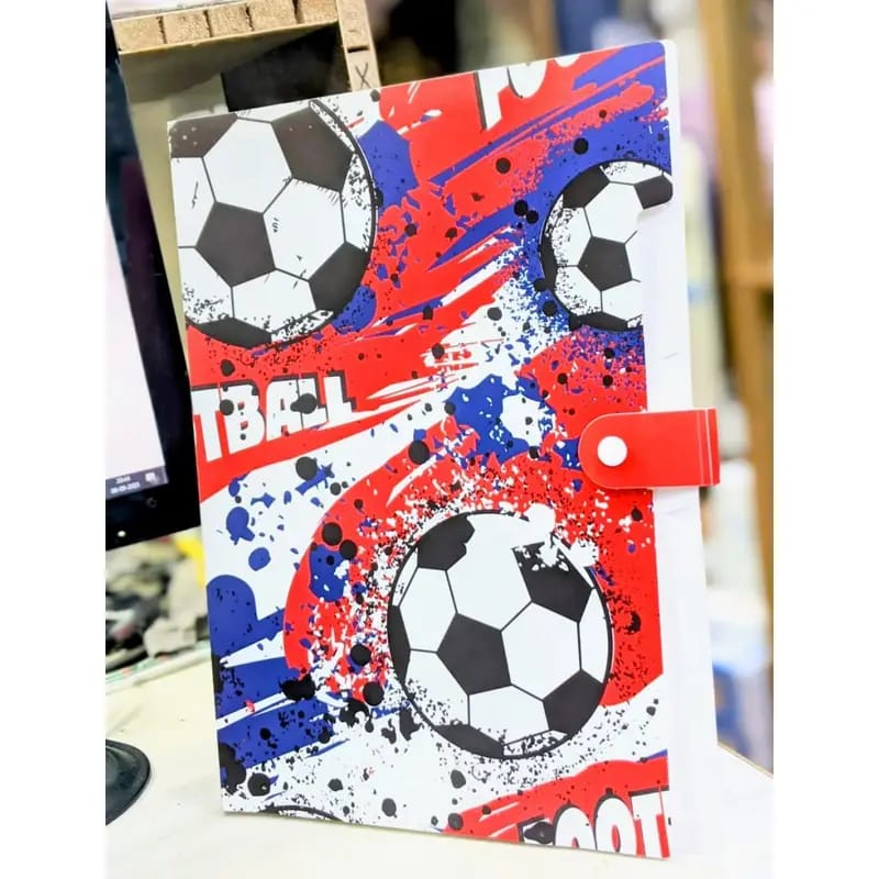 Football Theme File Folder,