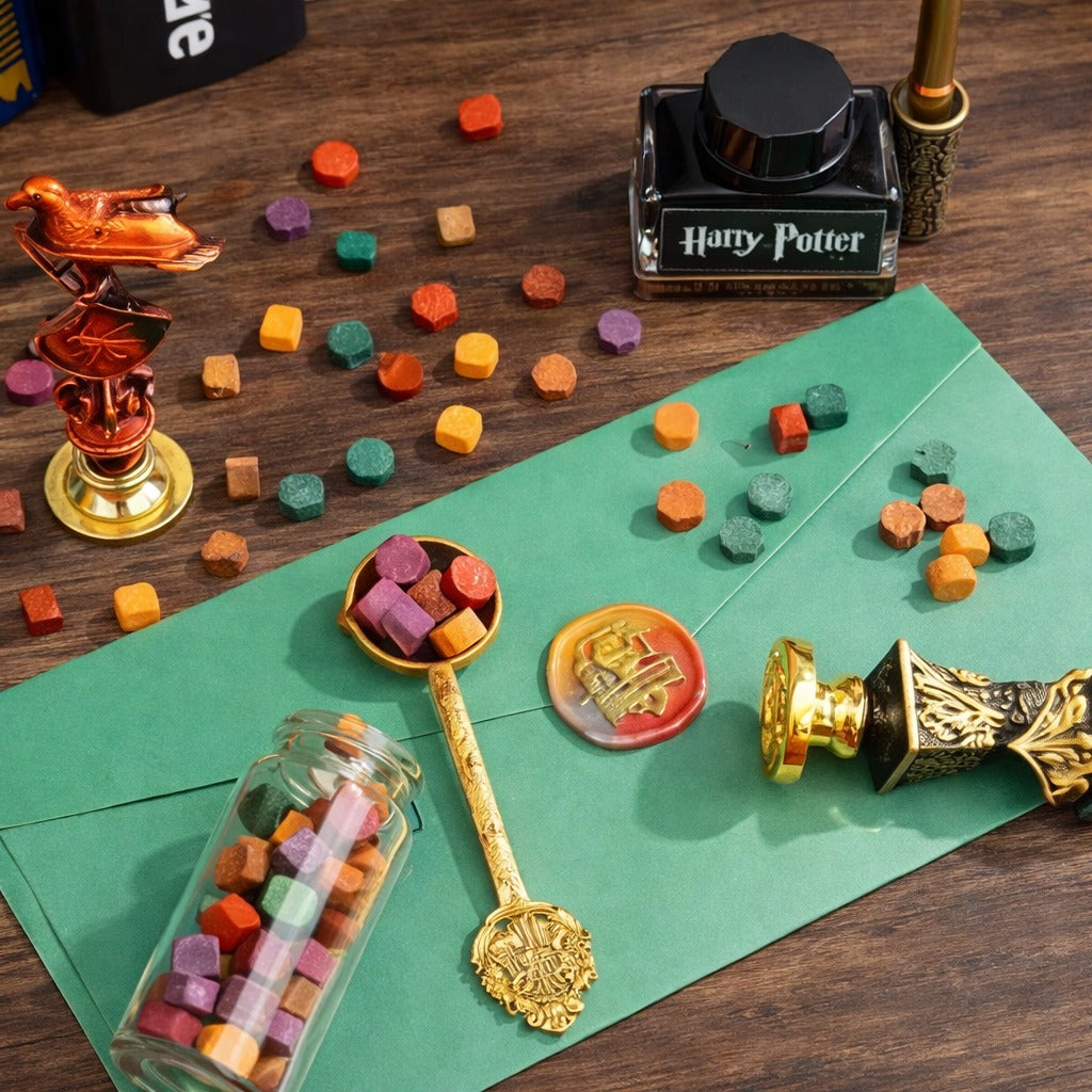 Harry Potter Hogwarts Wax Seal Stamp Kit