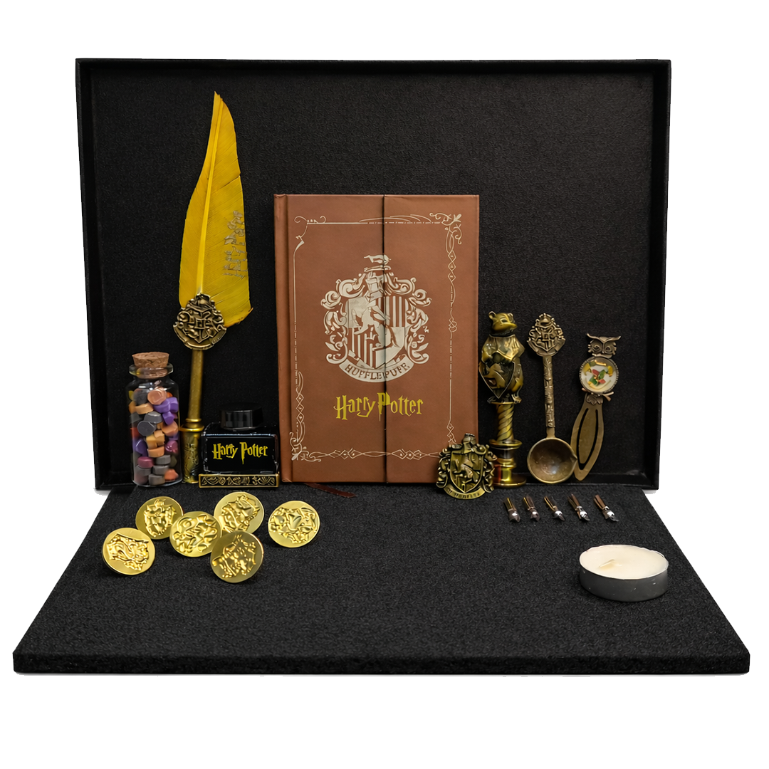 Harry Potter Magic Feather Pen & Wax Seal Gift Set
