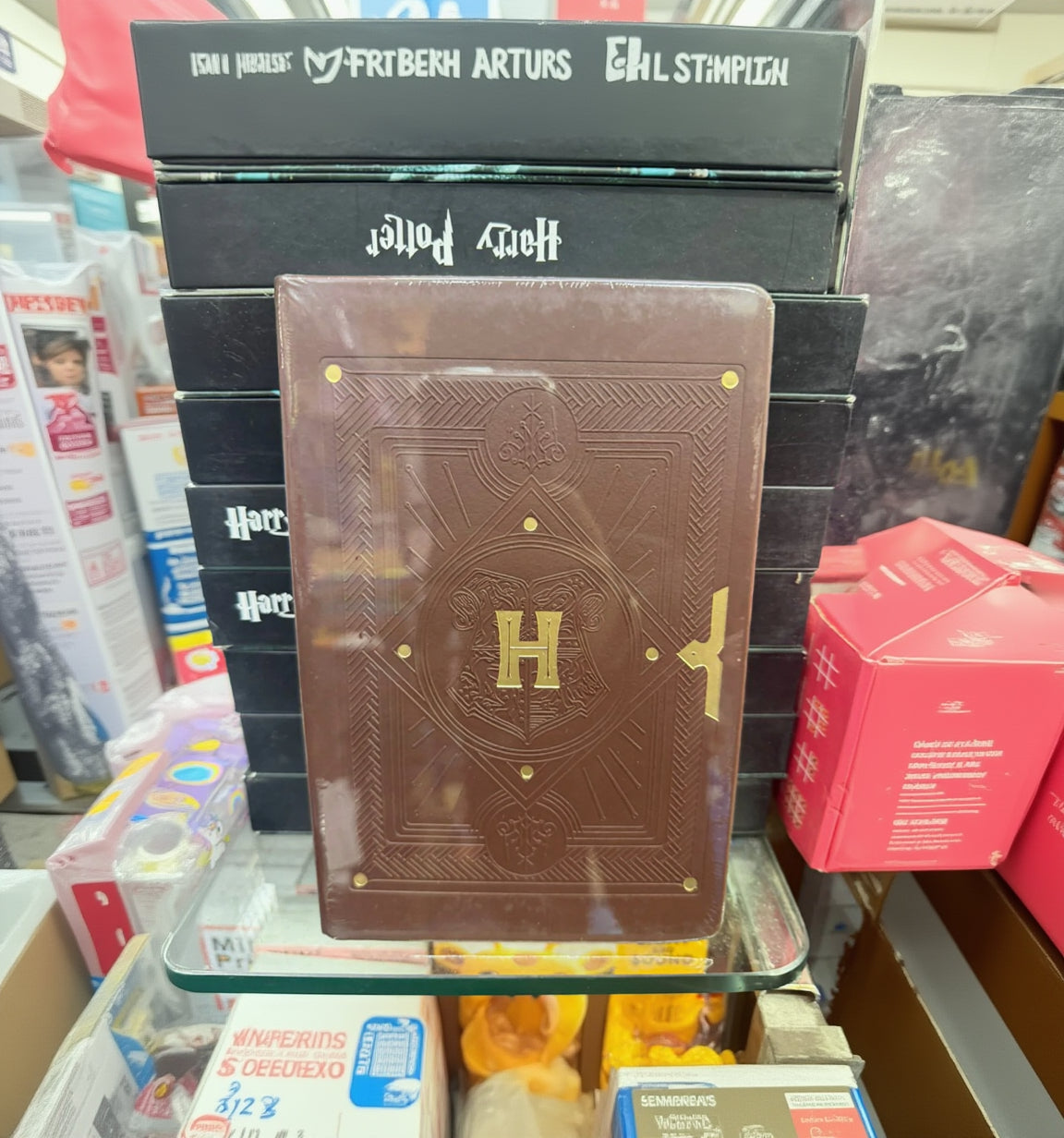 Harry Potter Hogwarts Embossed Hardcover Notebook