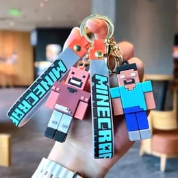 Minecraft 3D Character Keychain