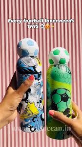 Football themed tumblers