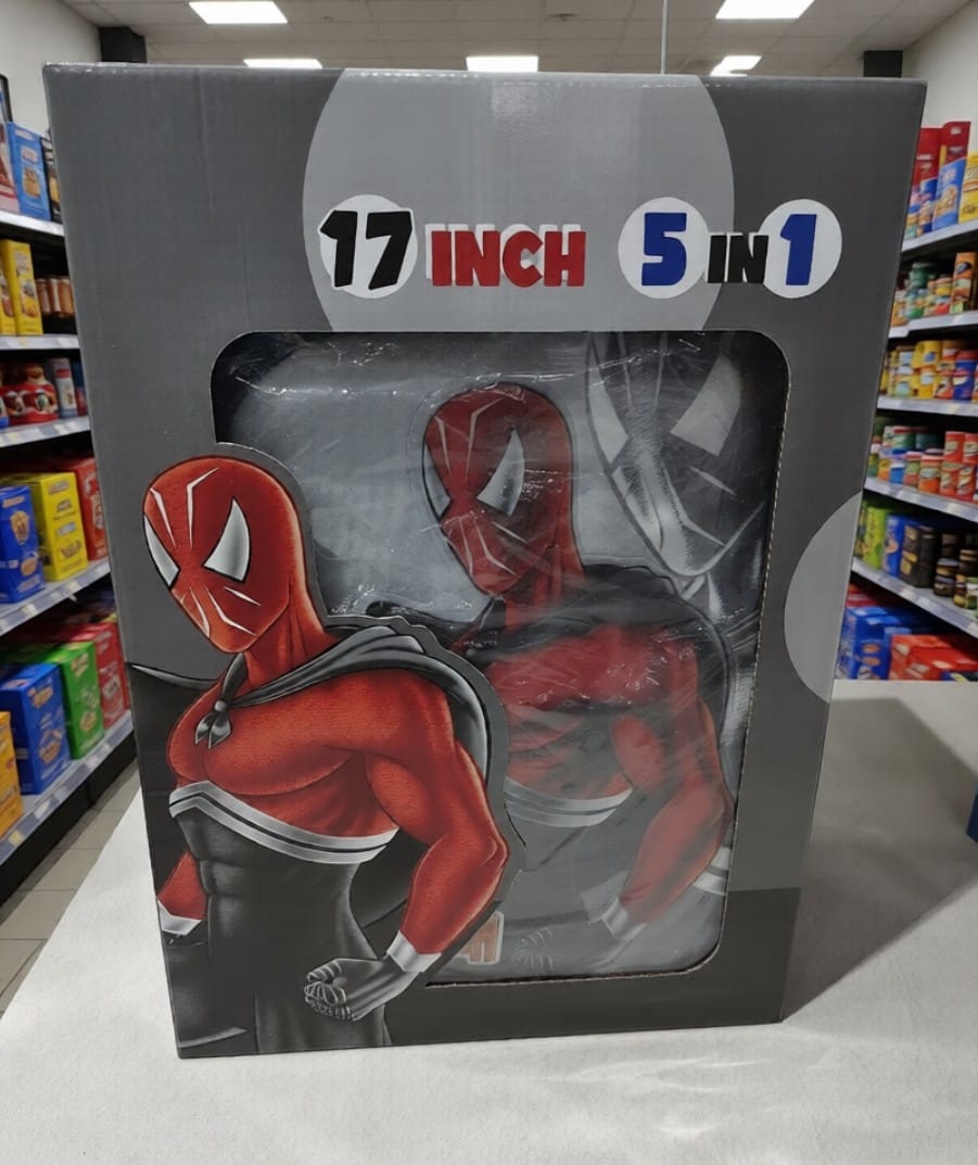 Spider-Man 5 in 1 School Backpack Combo Set