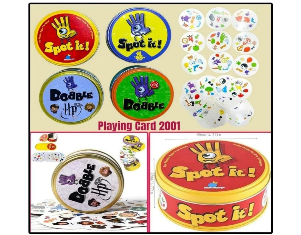 Dobble Spot It matching card game