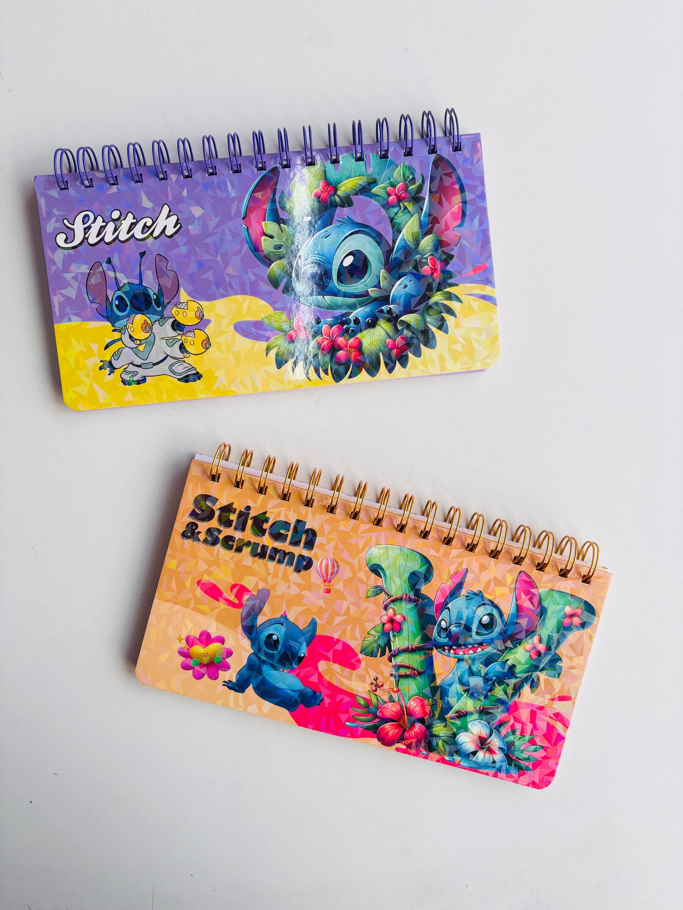 Stich themed cute sprial notebook