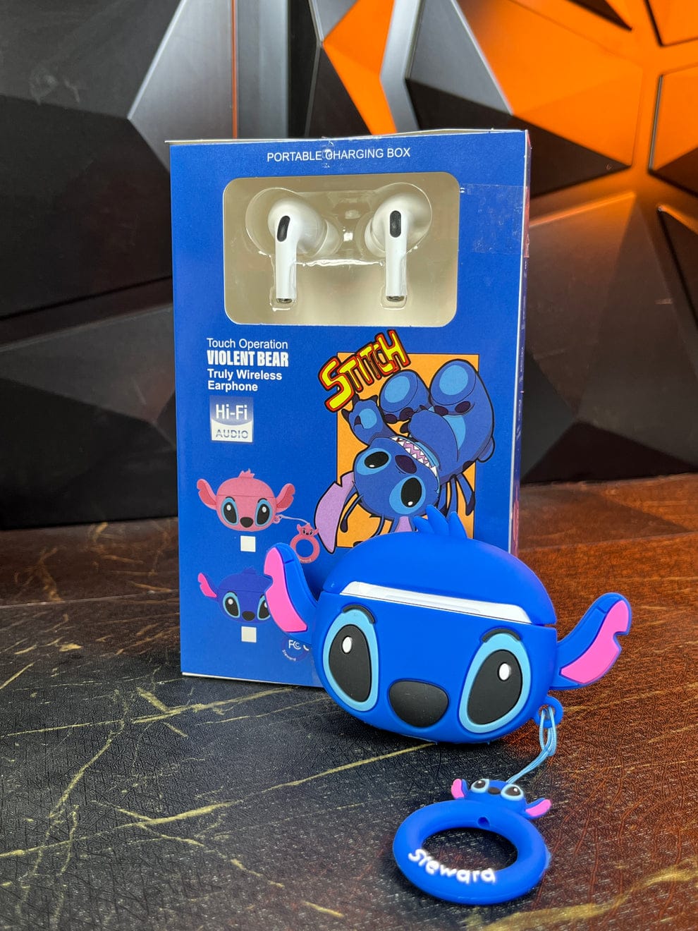 Stitch Inspired Wireless TWS Earbuds for Kids & Teens