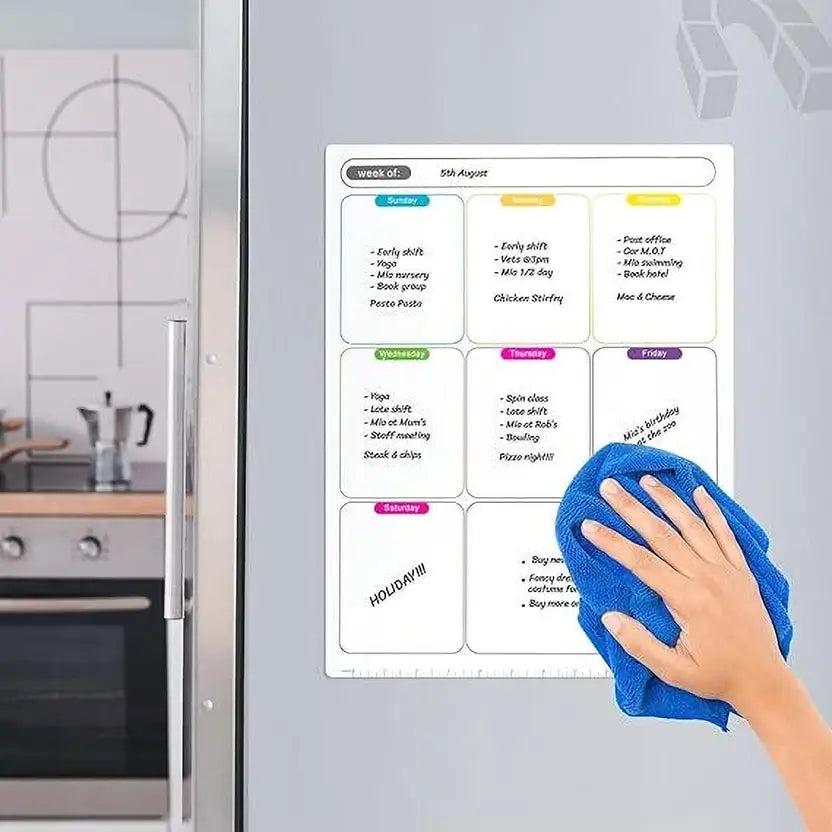 Weekly Magnetic Planner Sticker