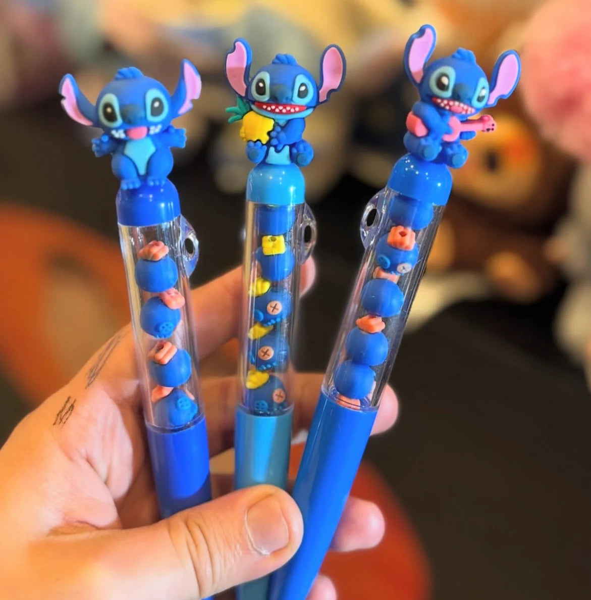 STITCH Twist Ball Pens – Cute Character Design