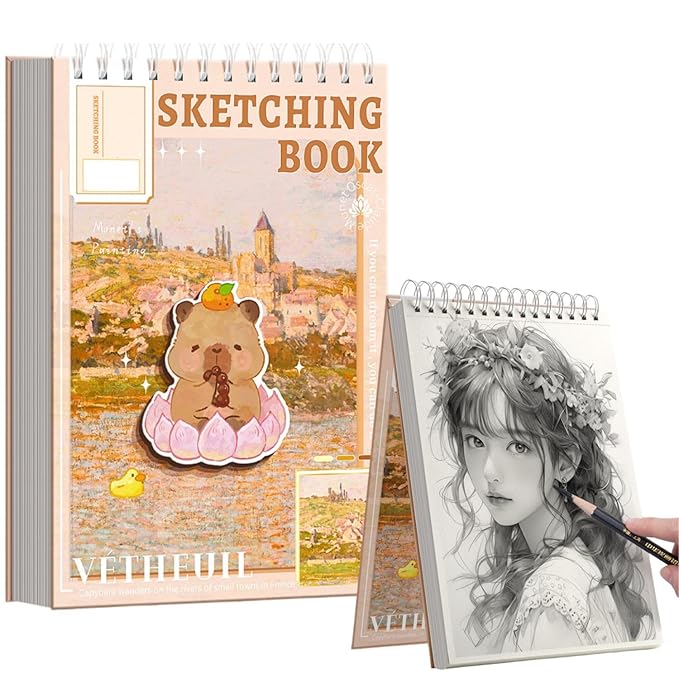 A4 Sketching Book for Artists – Capybara Design