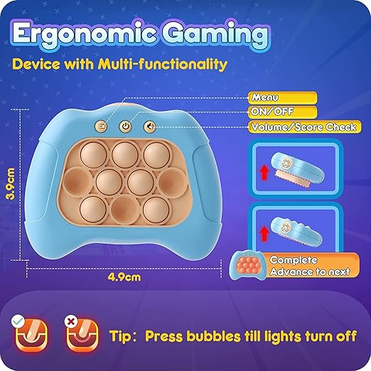 Handheld Electronic Pop Game – Sensory Fidget Toy