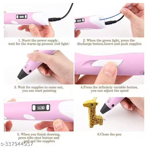 3D Printing Pen for Kids & Adults