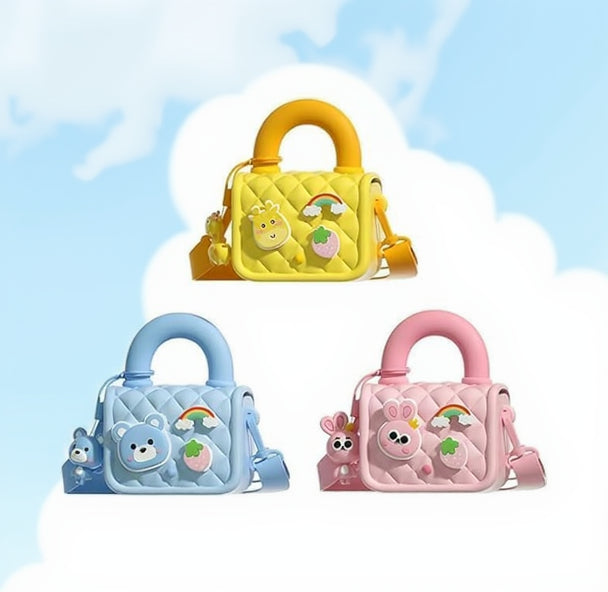 Kids cute 3D cartoon mini handbag