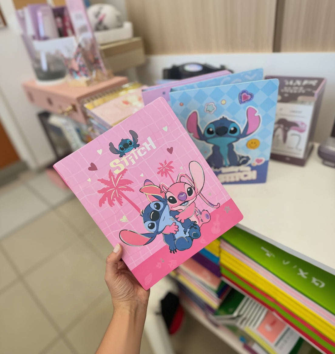 Lilo & Stitch spiral notebook planner