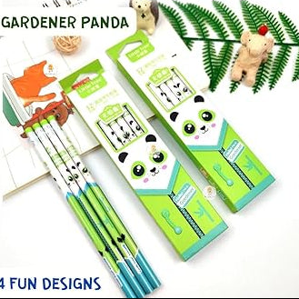 Animal print pencils for kids colorful school stationery