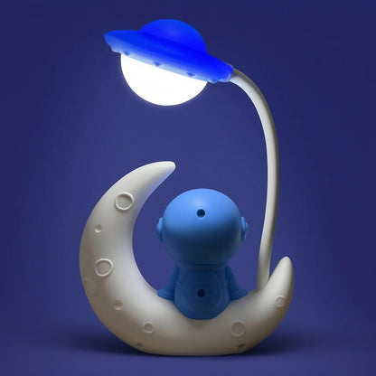 Astronaut Moon LED Night Lamp