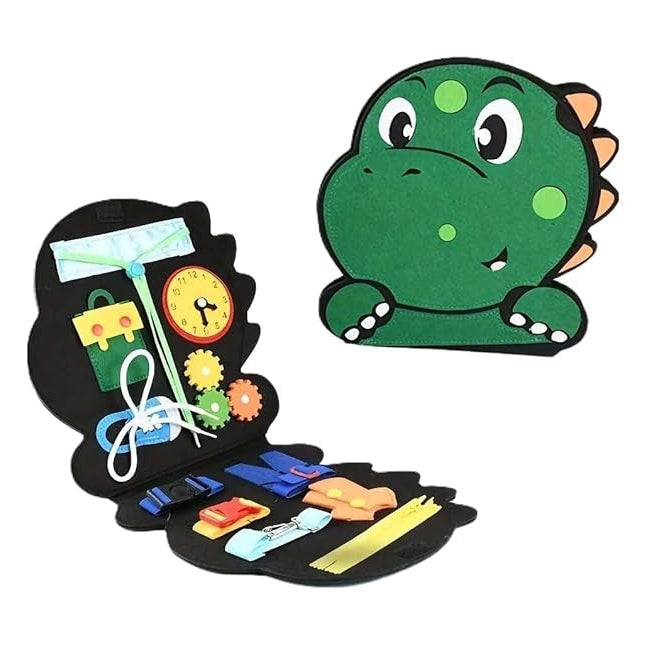 Montessori busy board for toddlers