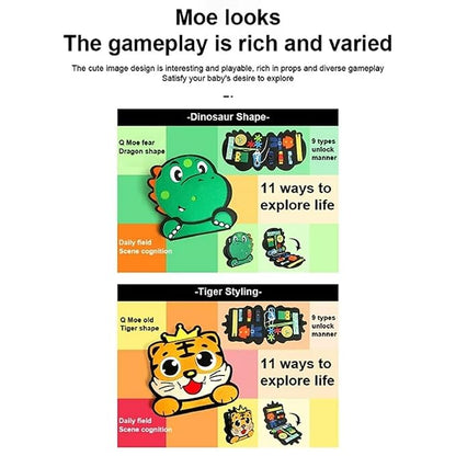 Montessori Busy Board for Toddlers