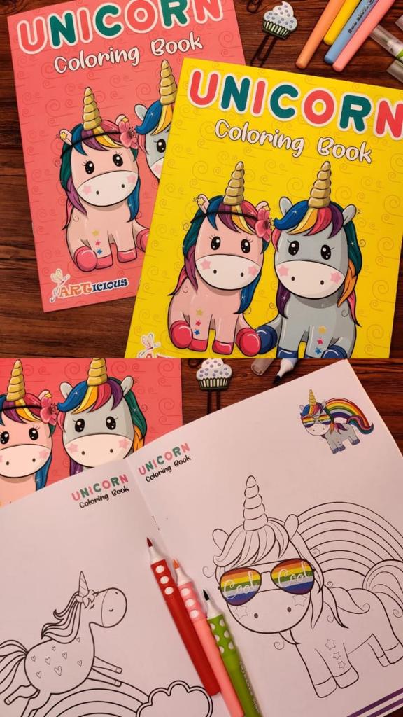 Cartoon Colouring Book for Kids