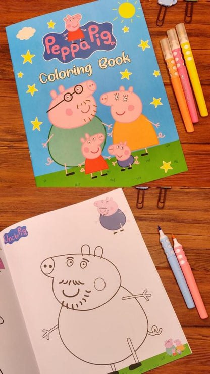 Cartoon Colouring Book for Kids