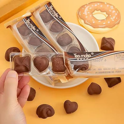 Chocolate Shape Rubber Erasers Pack