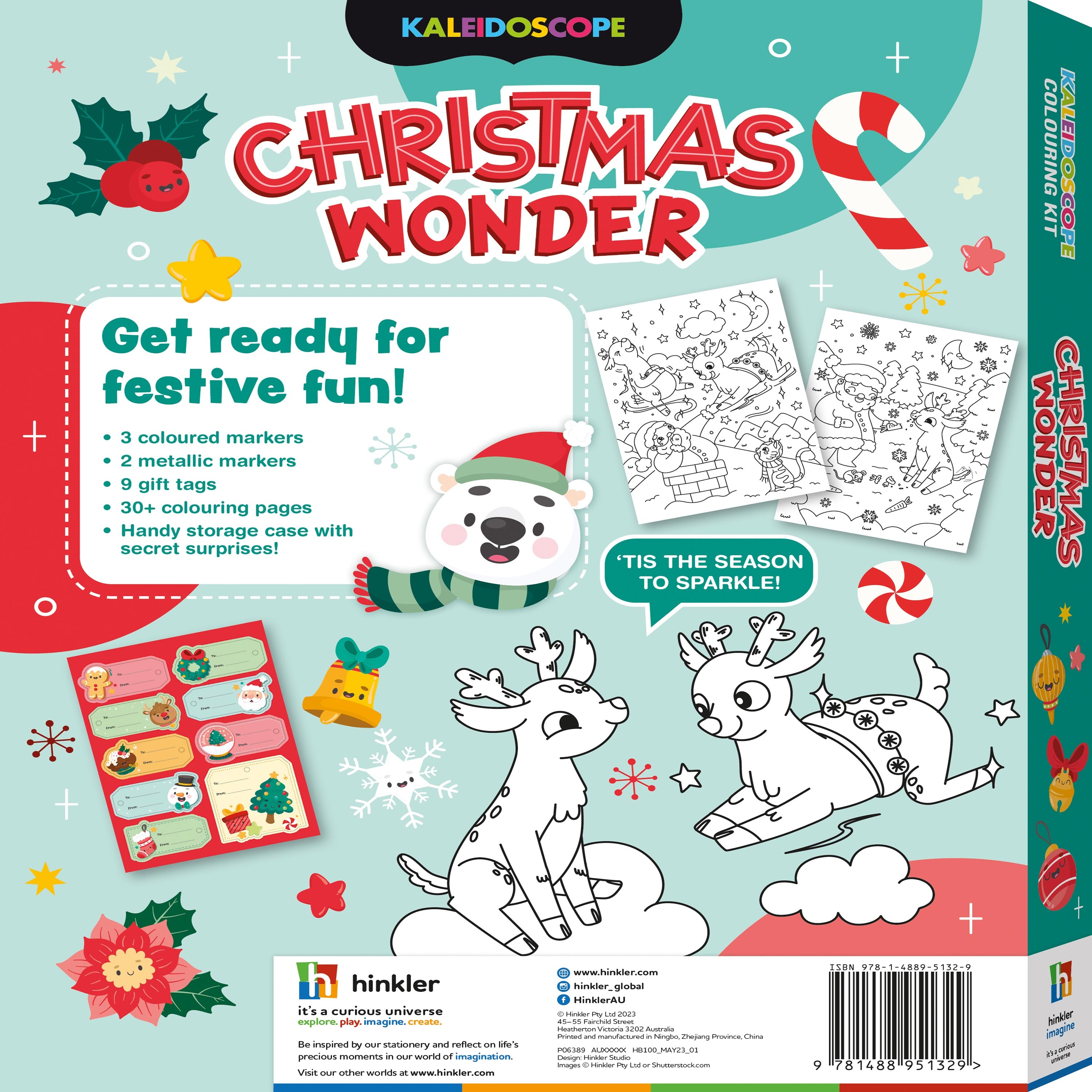 Colouring Kit Christmas Wonder