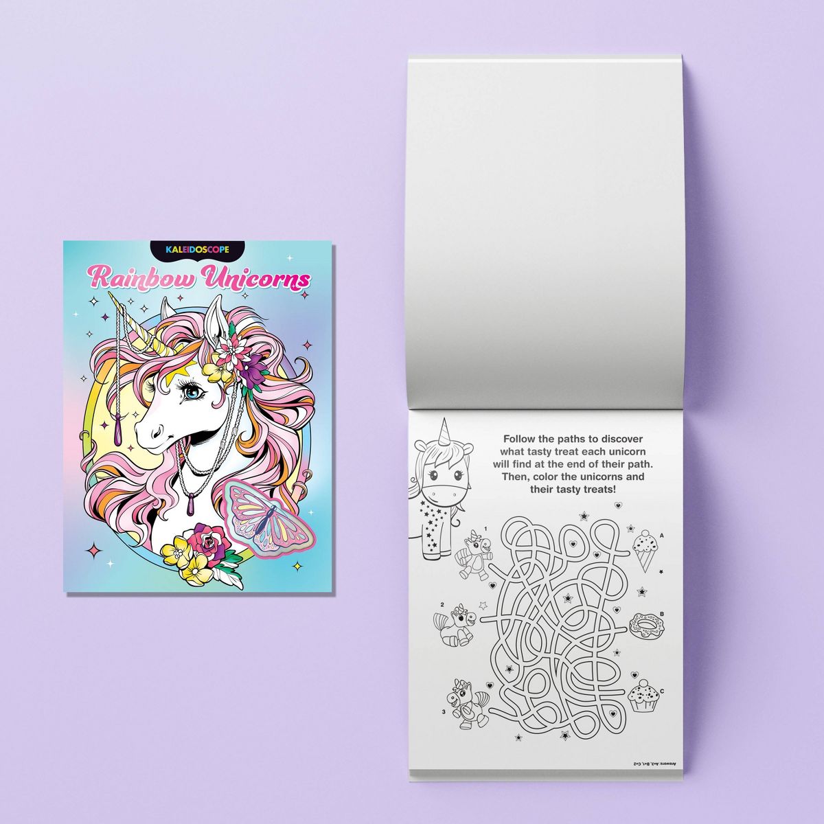 Colouring Kit Rainbow Unicorns