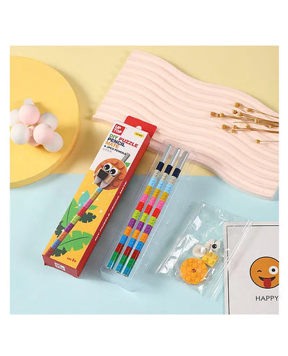 DIY Puzzle Pencil Set for Kids