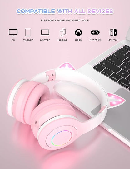 Daemon Cat Ear Headphones