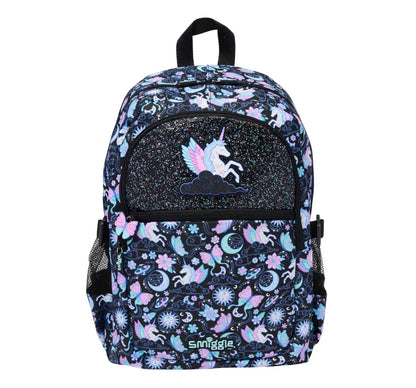 Unicorn print glitter backpack for kids