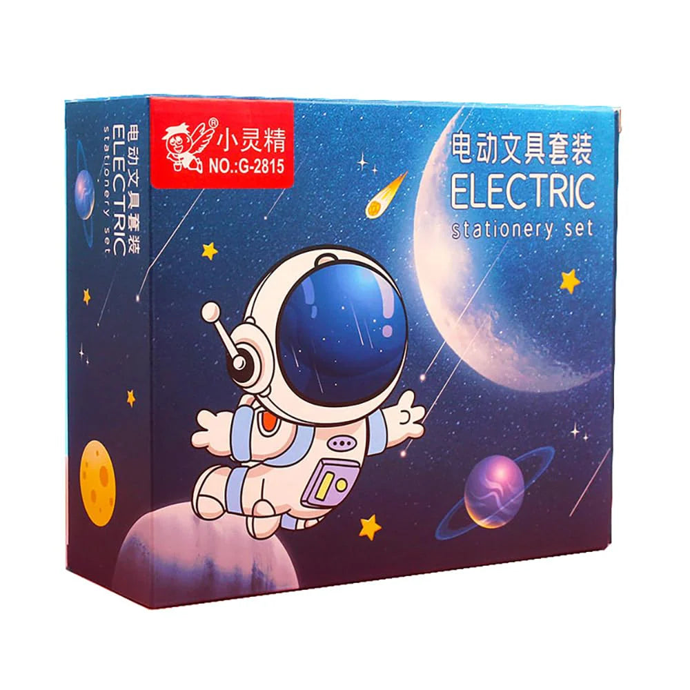 3-in-1 Electric Sharpener Eraser Vacuum Set