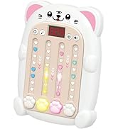 Electronic rhythm music game with lights and sound