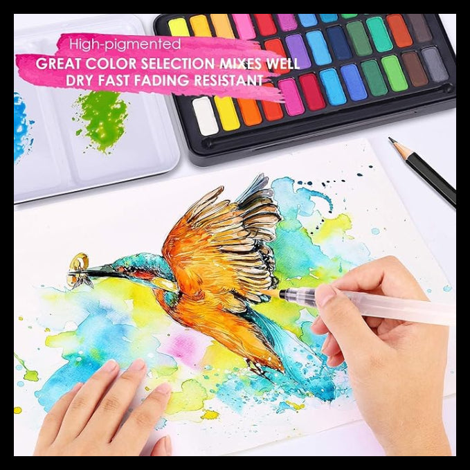 Watercolour paint set