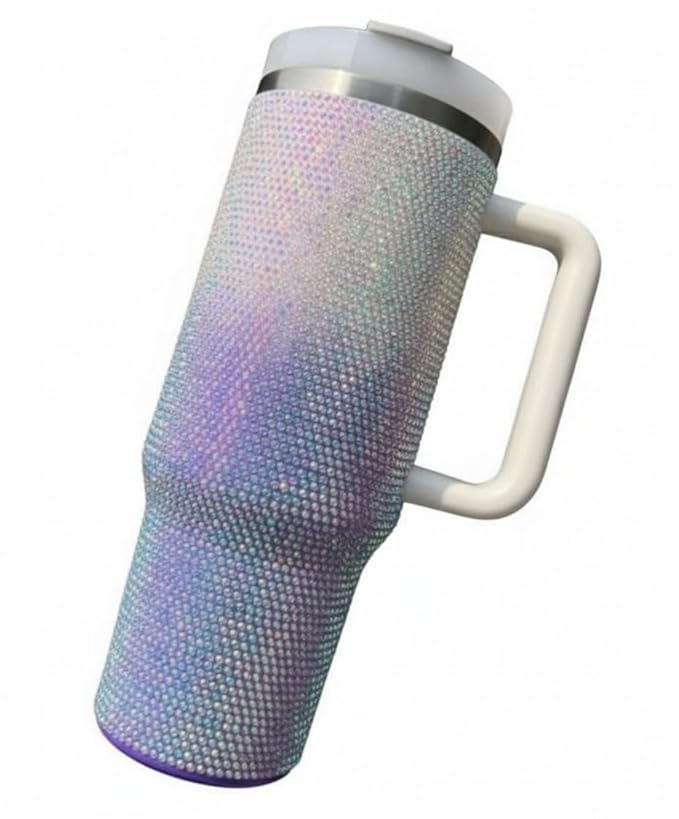 Glitter Rhinestone Tumbler
