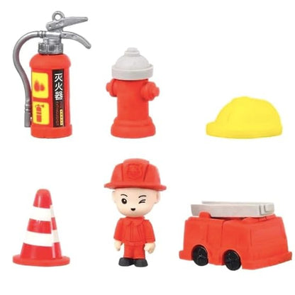 HOMIES fire hero eraser set