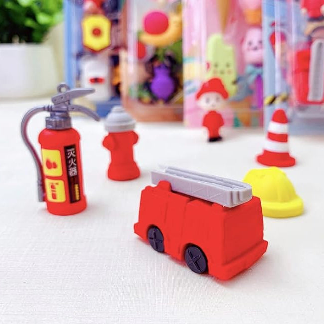 HOMIES fire hero eraser set