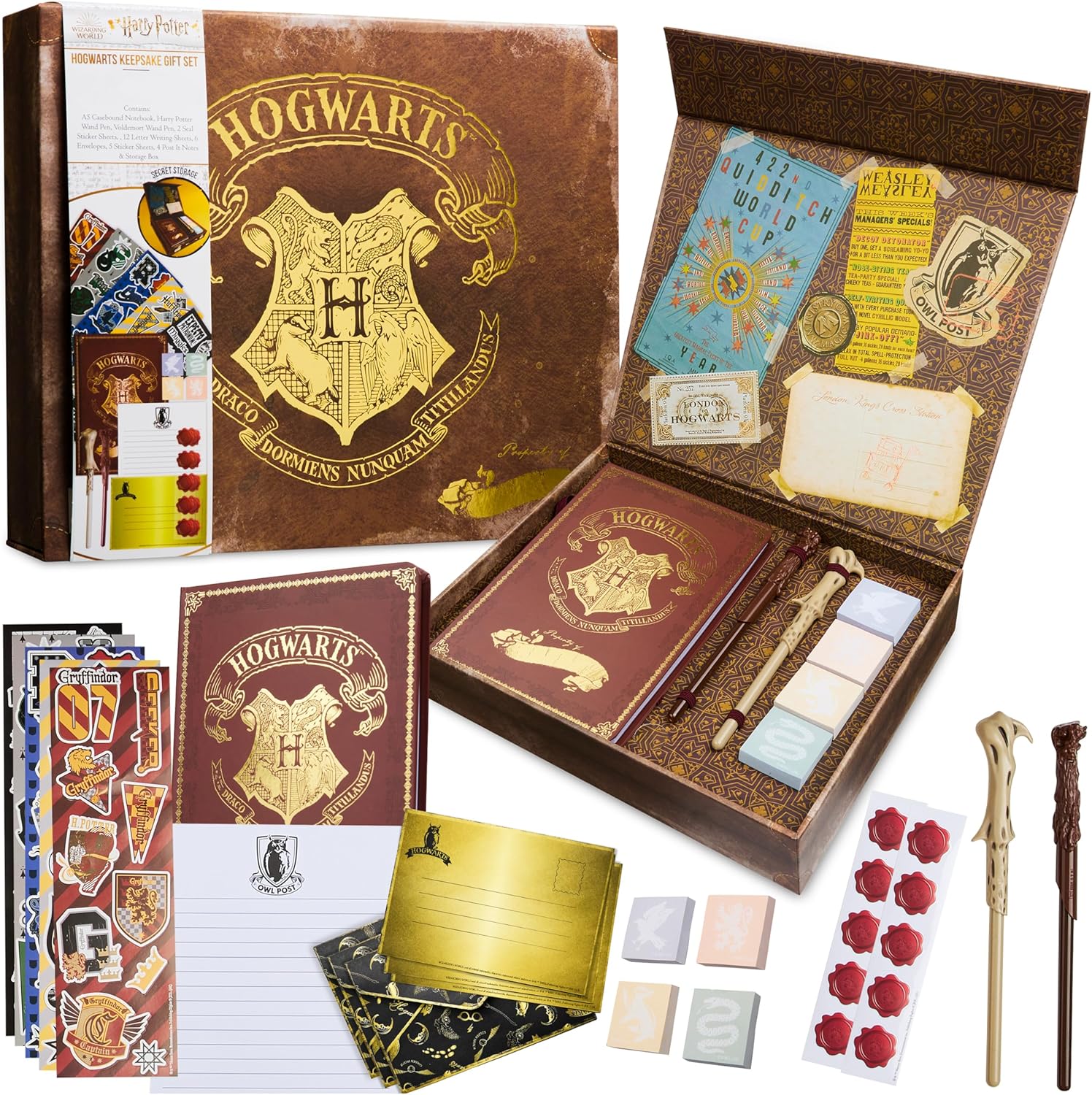 Harry Potter Magic Wand Pen & Notebook Gift Set