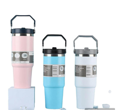 Stainless steel insulated travel tumbler