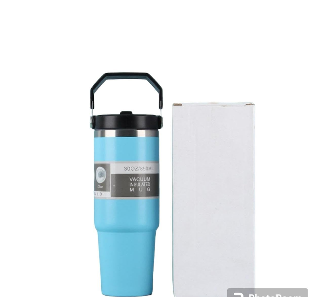 Stainless steel insulated travel tumbler