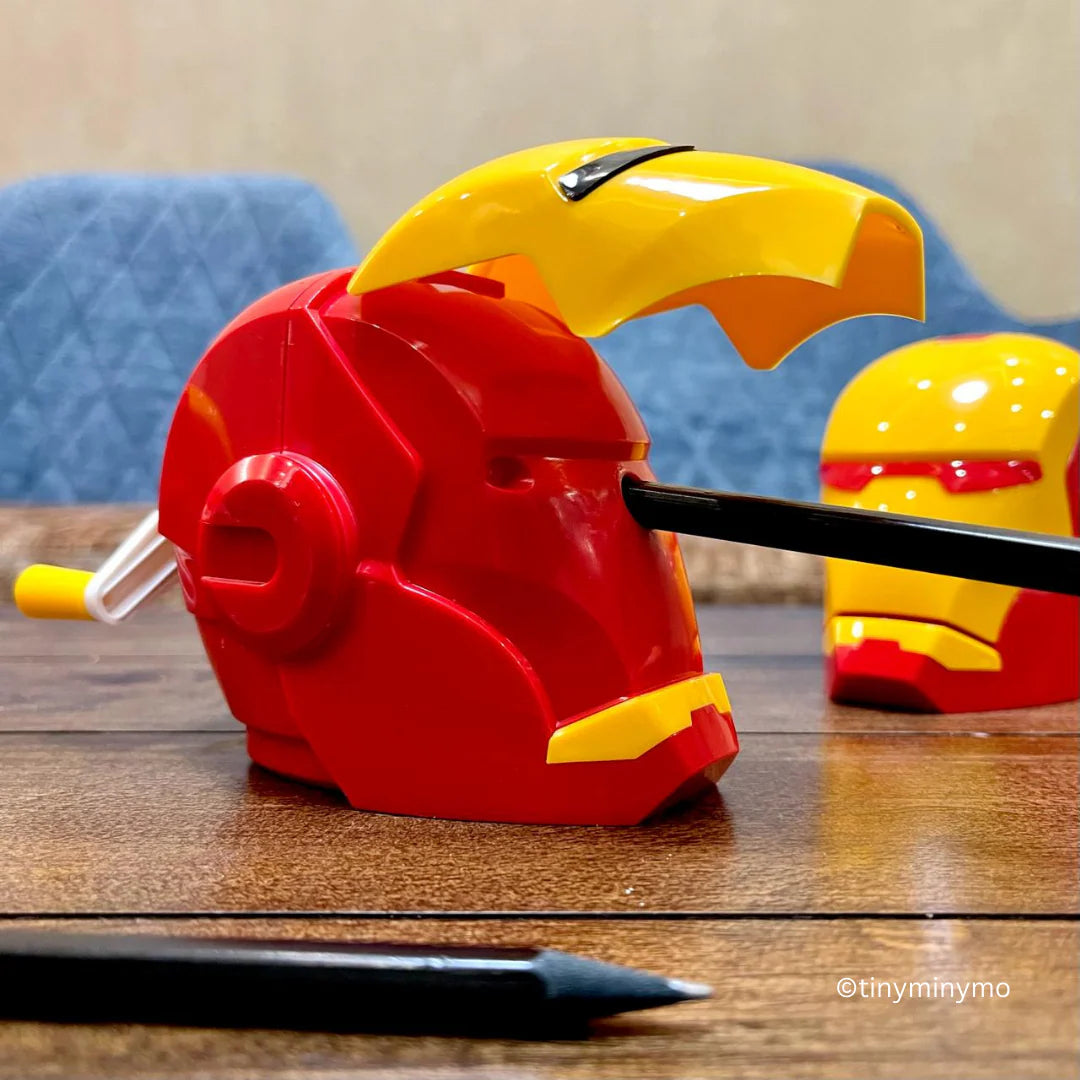 Iron Man themed kids pencil sharpener
