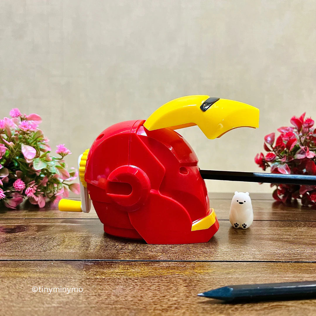 Iron Man themed kids pencil sharpener
