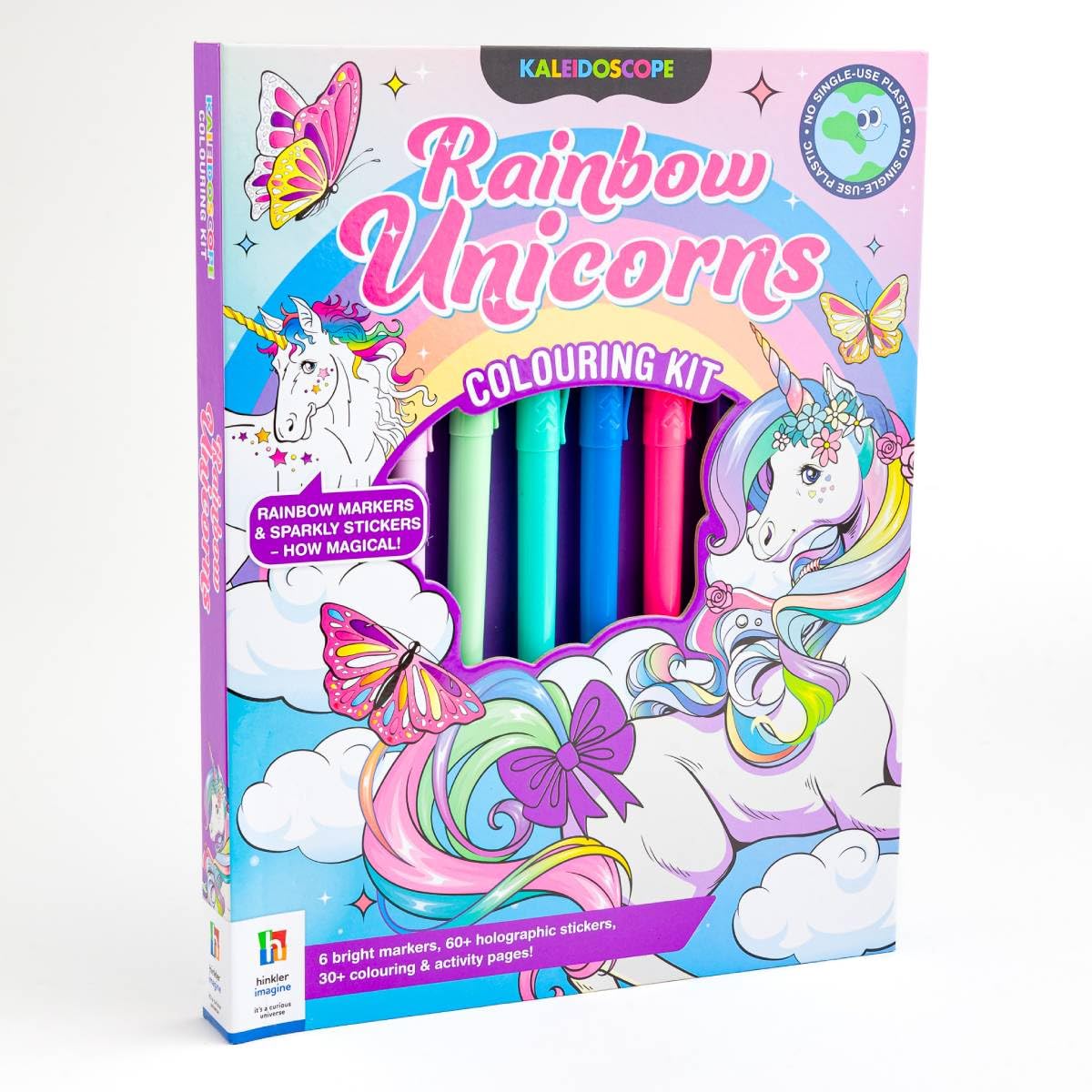 Kaleidoscope Colouring Kit Rainbow Unicorns