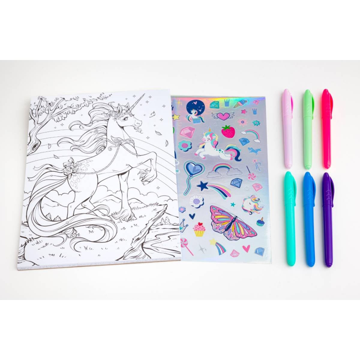 Kaleidoscope Colouring Kit Rainbow Unicorns