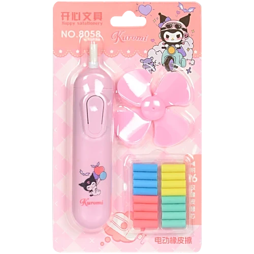 Electric Eraser Kuromi Print - With Fan