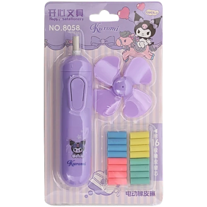 Electric Eraser Kuromi Print - With Fan