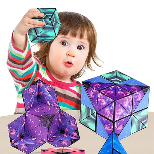 Magnetic Magic Cube Brain Puzzle